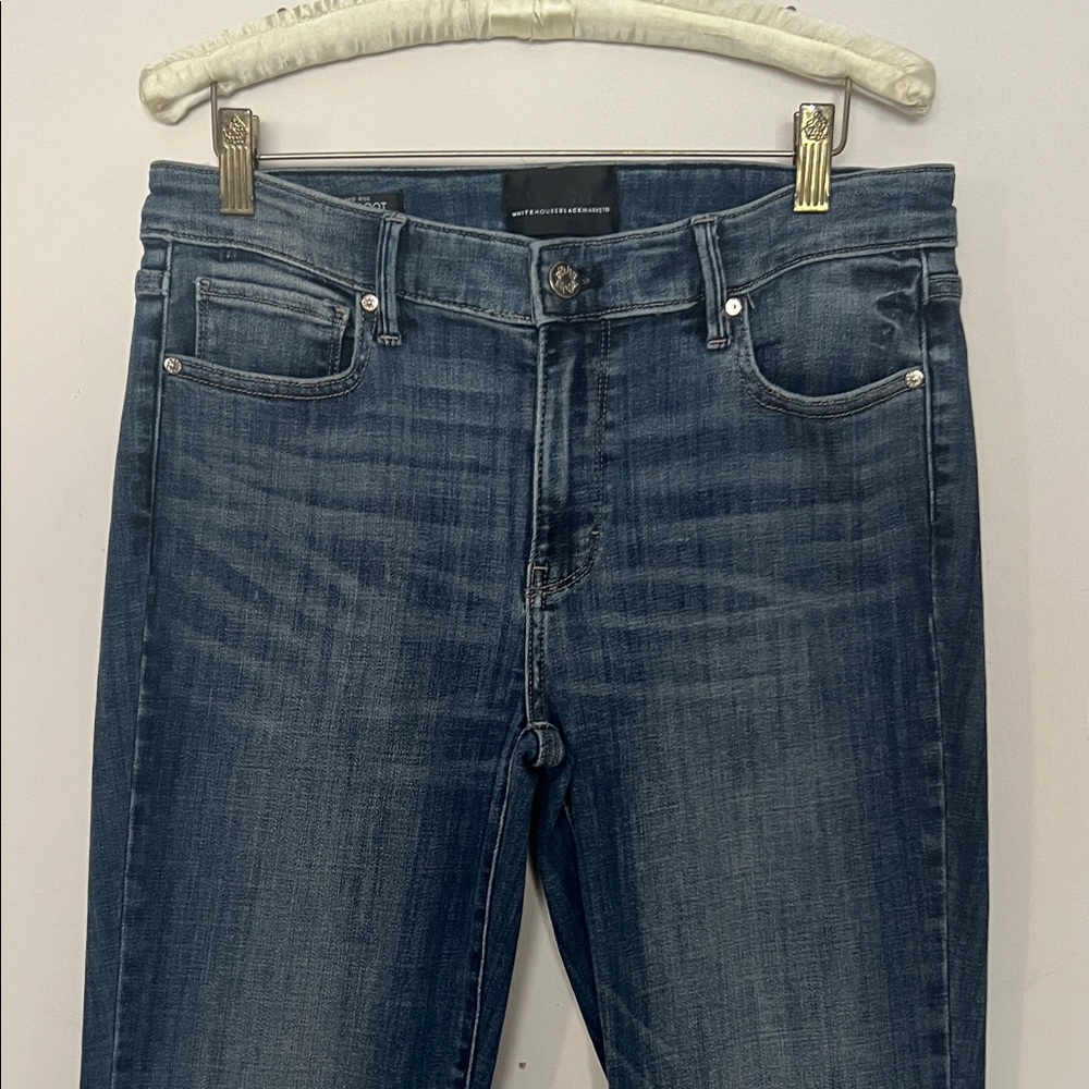 White House Black Market Boot Cut Mid Rise Jeans